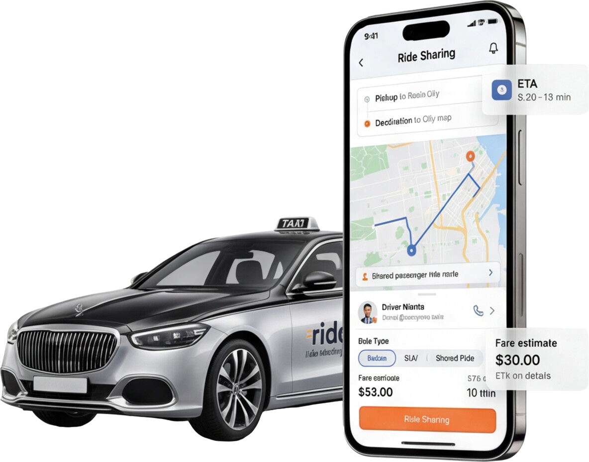 Build a White-Label Ride-Sharing Mobile App